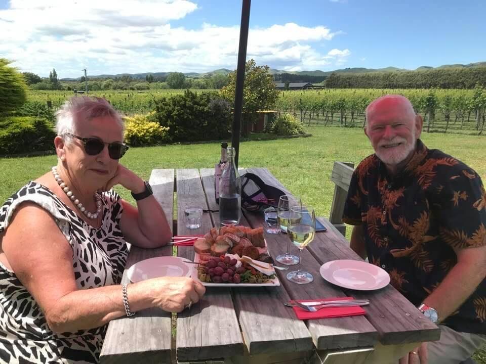 Lunch at Margrain Vineyard