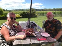 Lunch at Margrain Vineyard