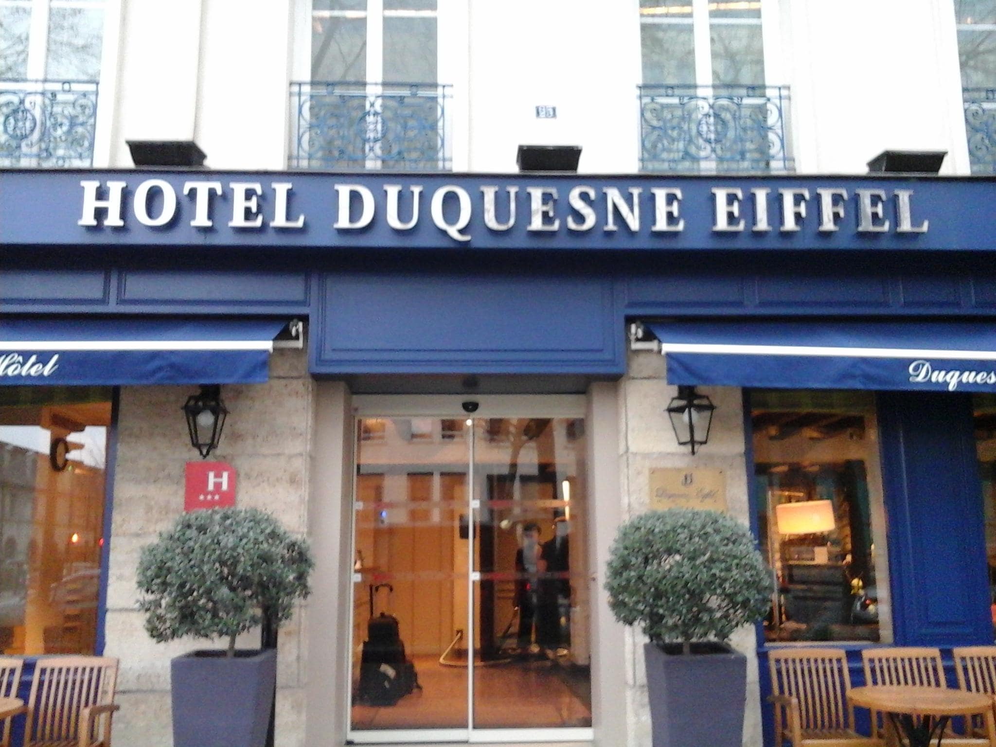 Front of the Hotel