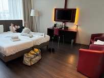 De første to senge i juniorsuiten