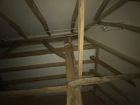 Decke im Zimmer