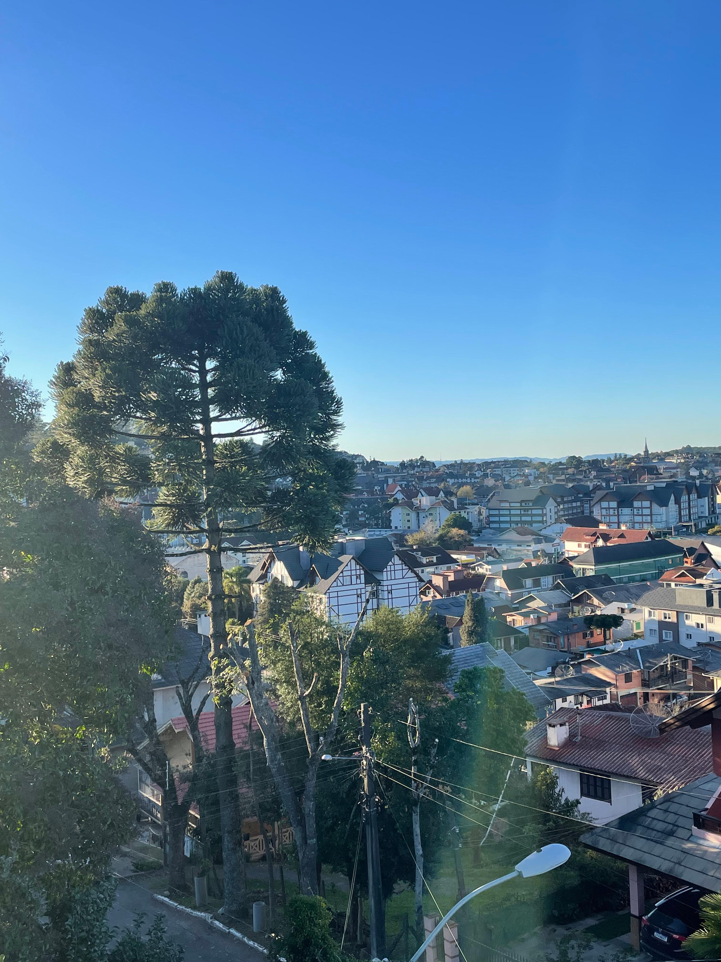 Vista do café da manhã 