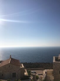 Der Blick von unserer Terrasse