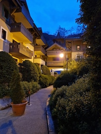 Back access to main building