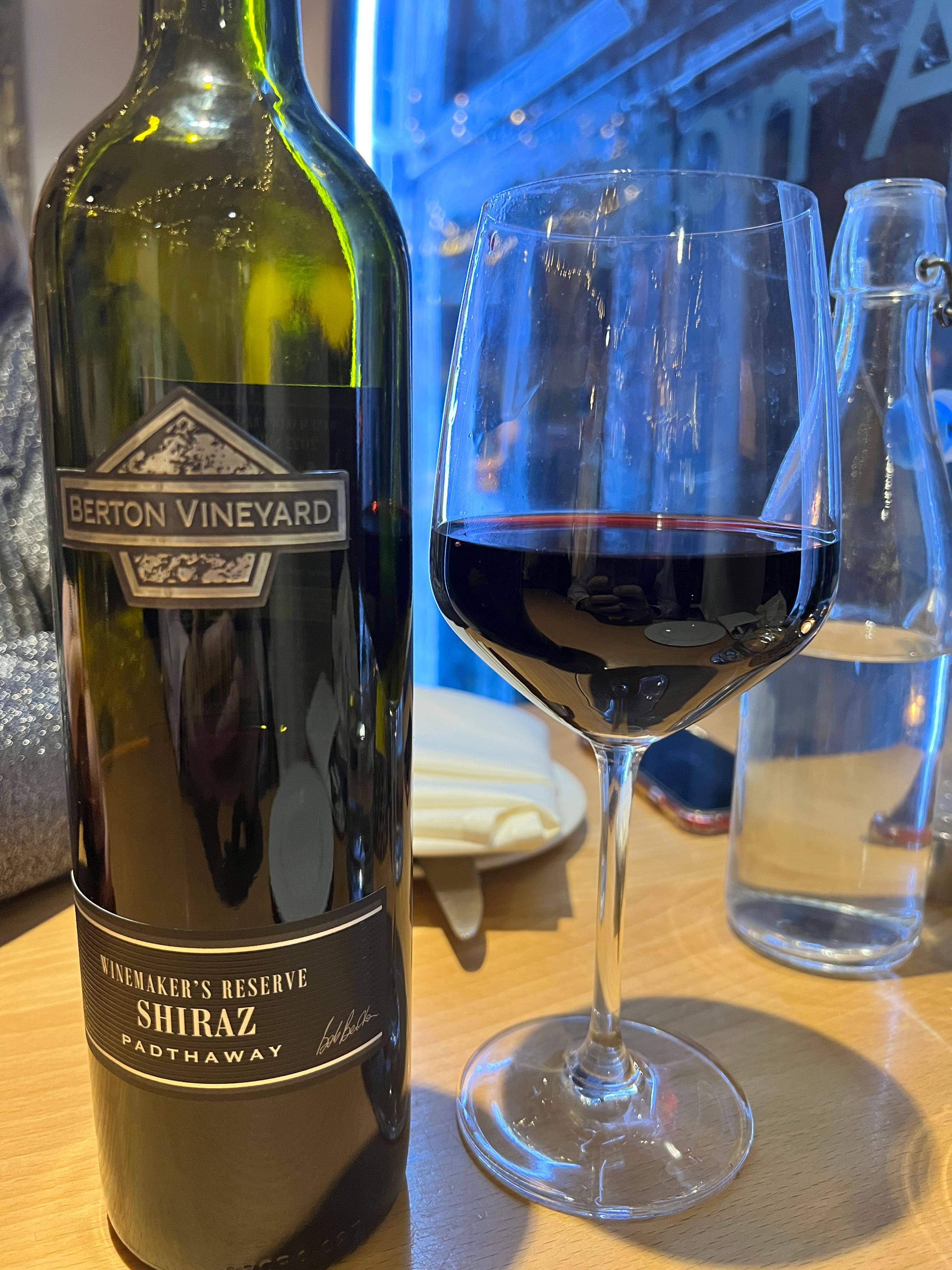 Cheeky red. Black Shiraz always goes down a treat!