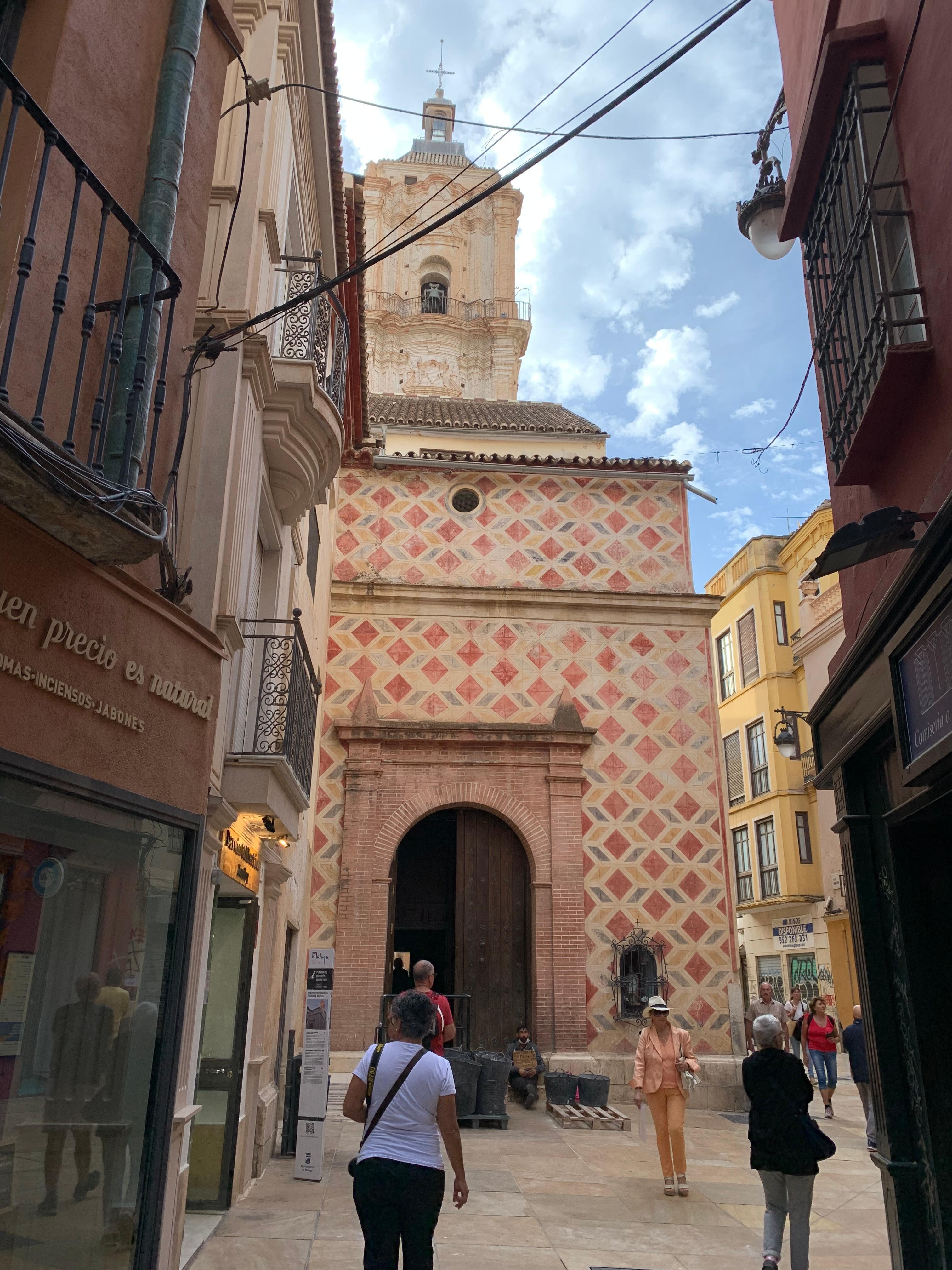 Other side of church