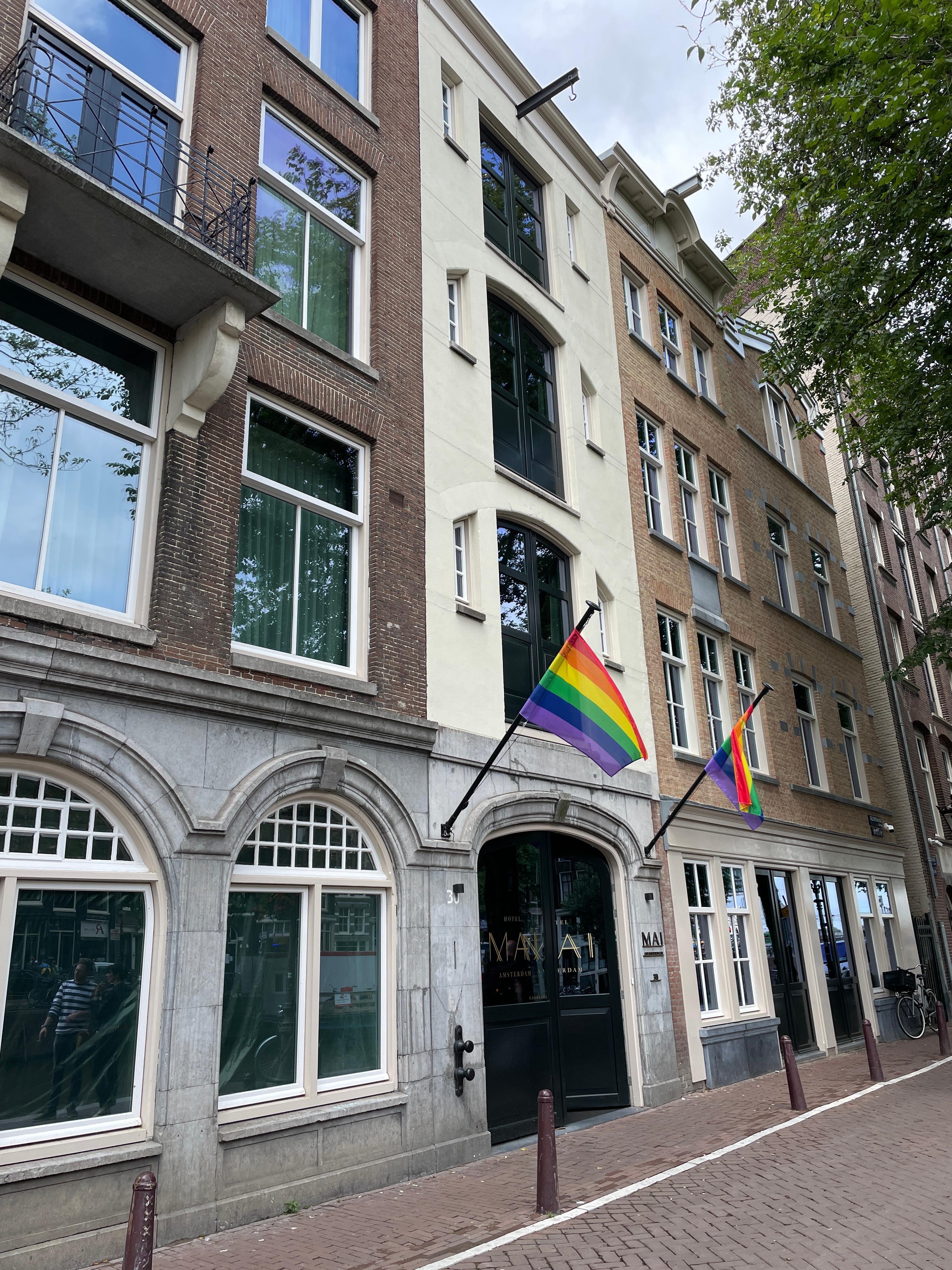 Front of hotel