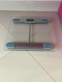 Room also included a scale