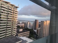 Blick aus dem Fenster