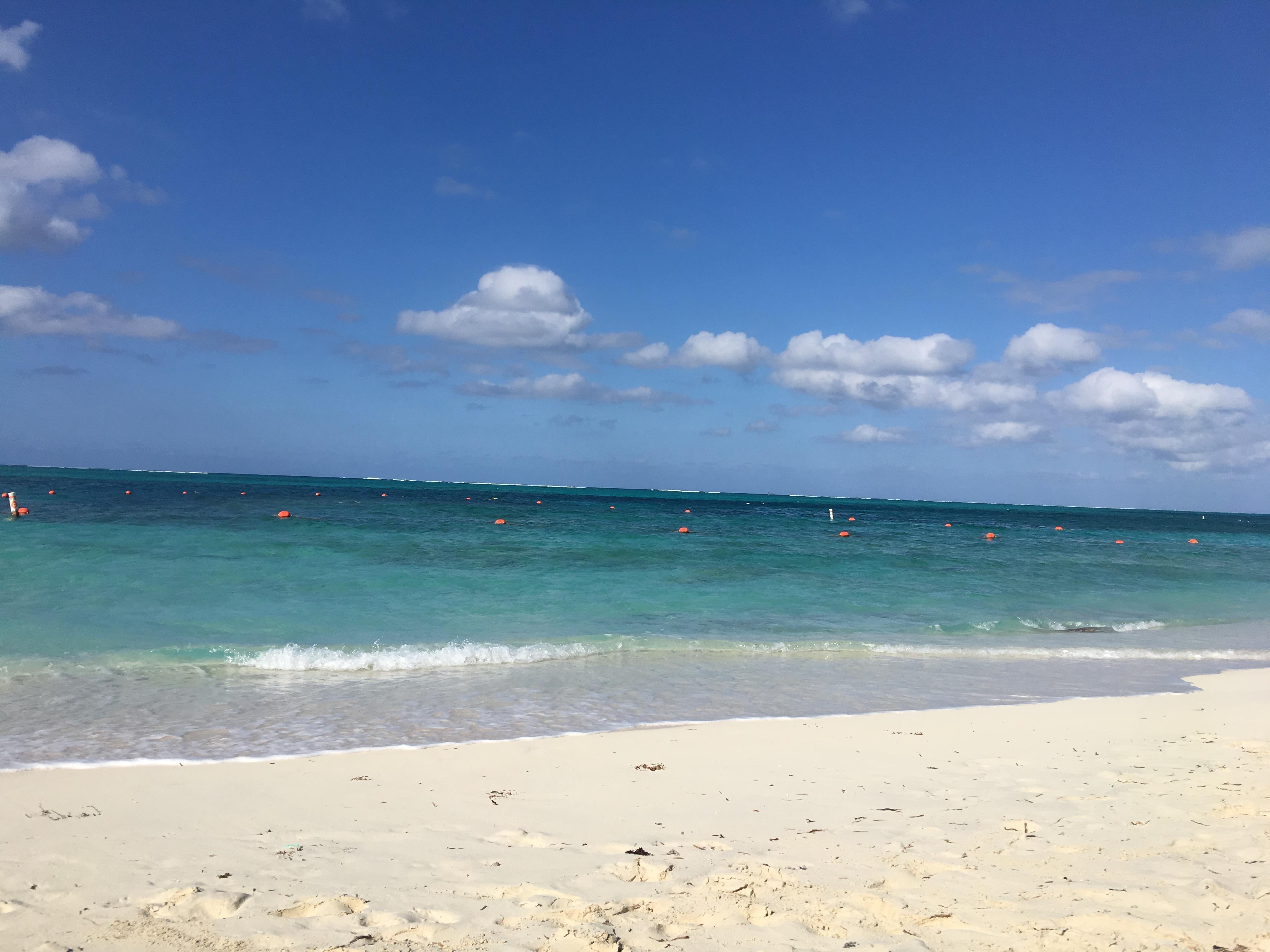 Pristine beach