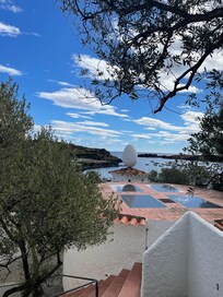 View from the olivar at Casa Dali