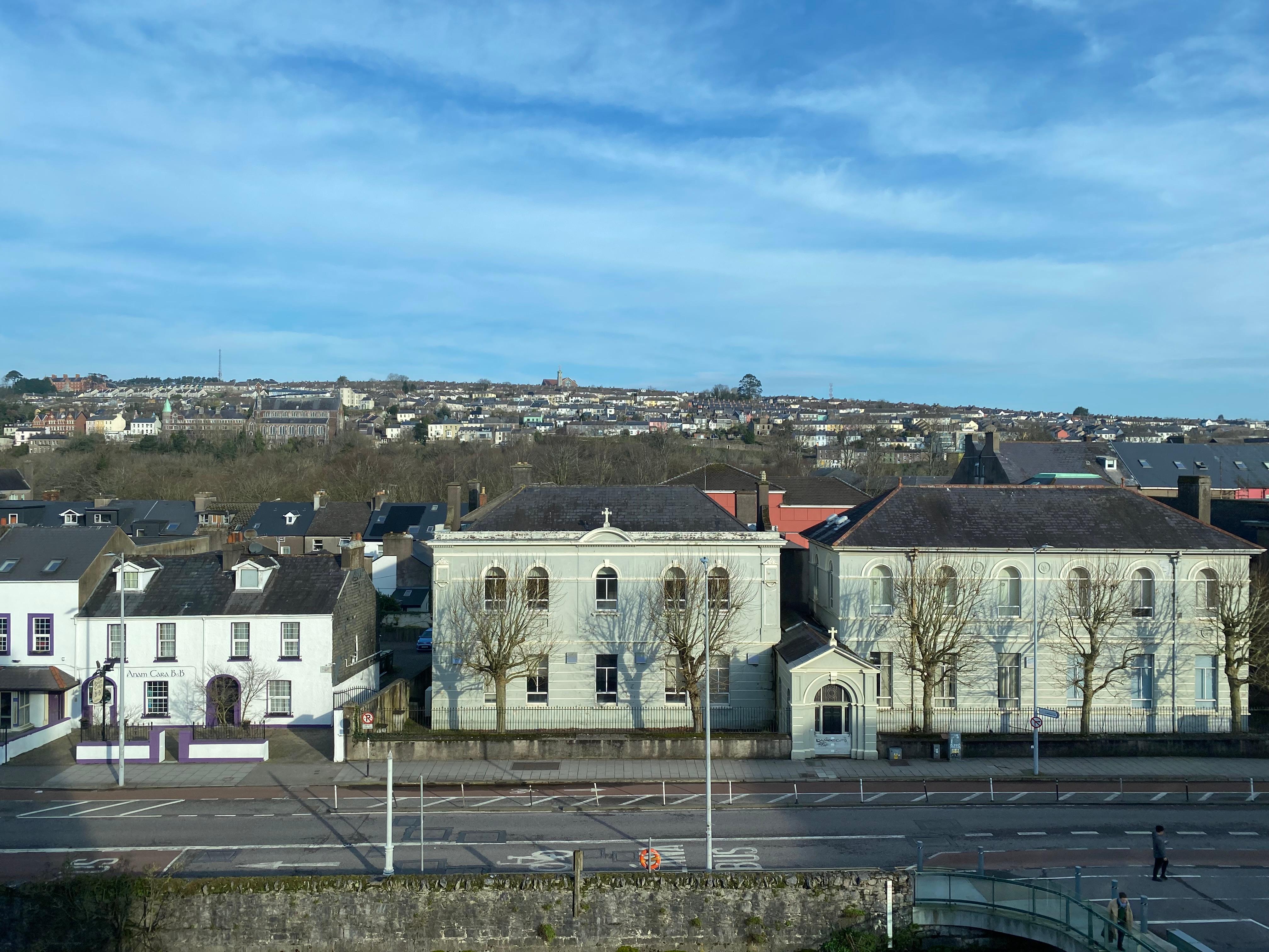 View of city from 3rd floor 