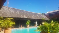 the pool