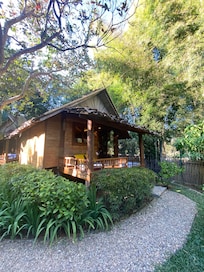 One of the very charming cottages at Pai Village Boutique Hotel.