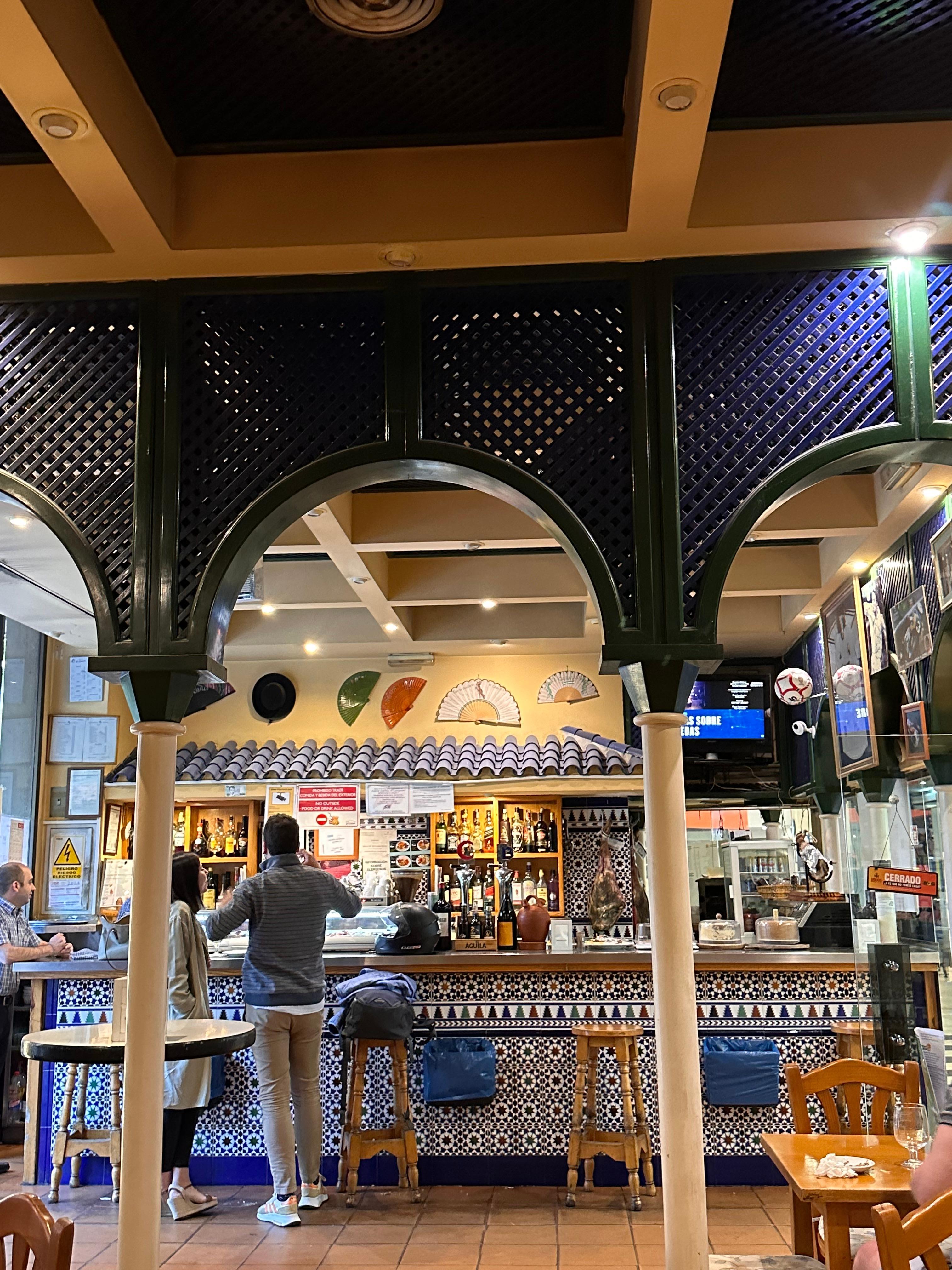 Had a lovely dinner at La Caballo. Could have eaten outdoors but that's where the smokers go.