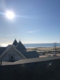 The view from my singleroom on the 3rd floor