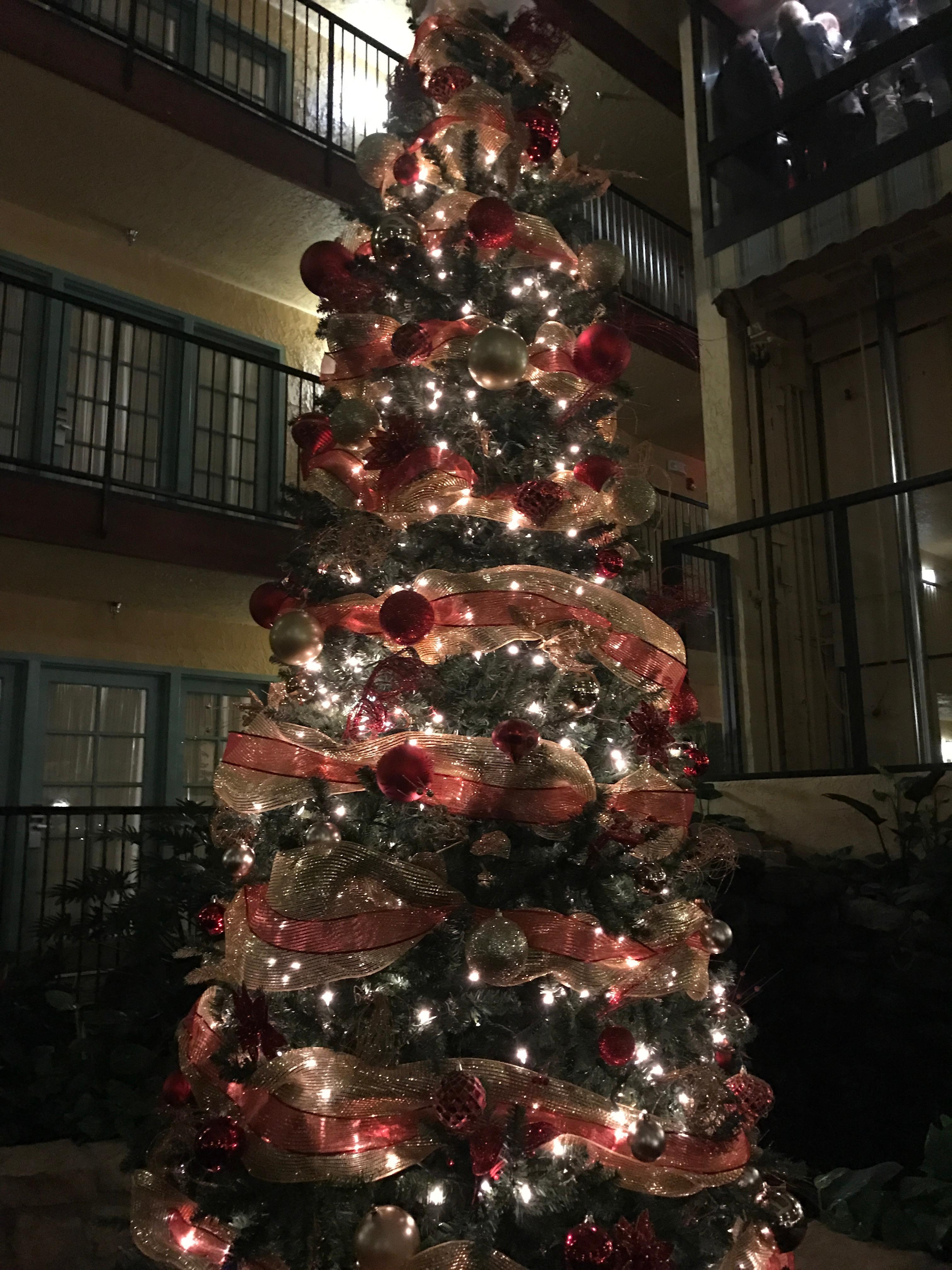 Festive atmosphere.