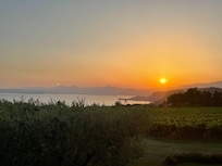 Sunset from our room