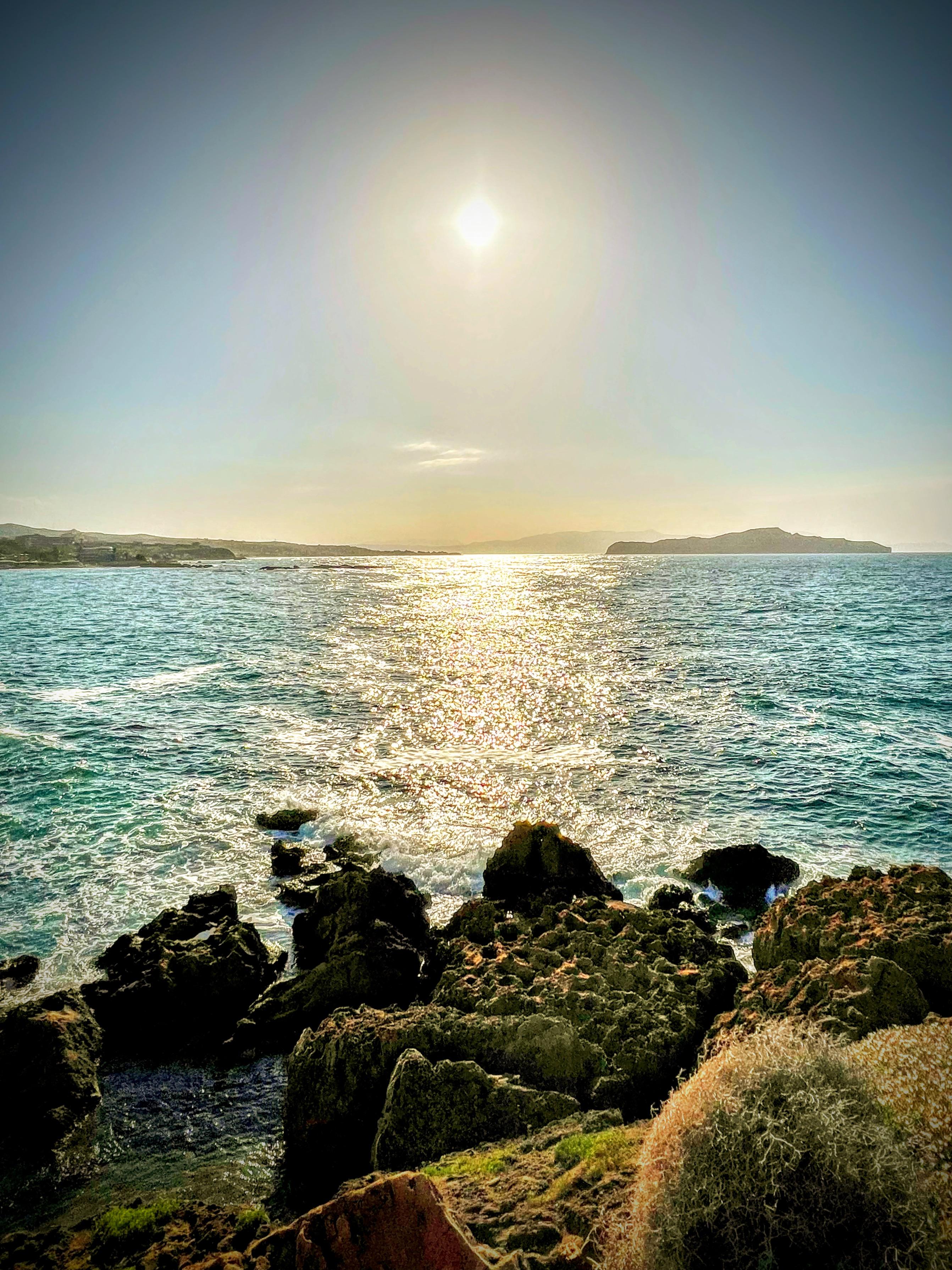 Coucher de soleil la Chania