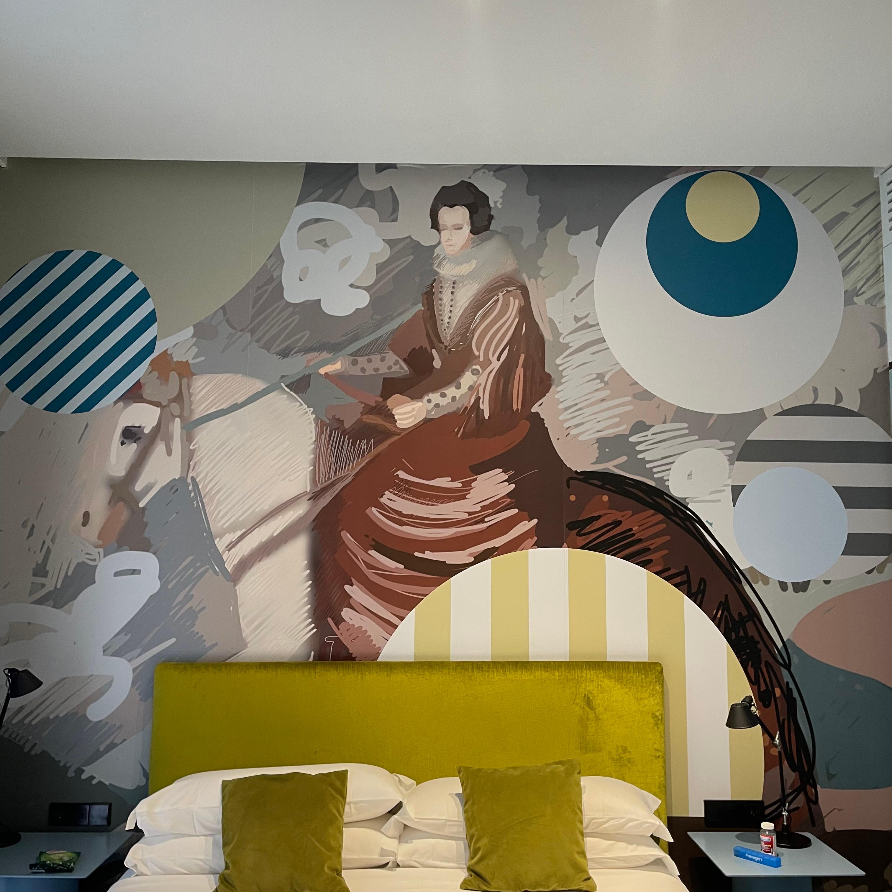 Bedroom mural