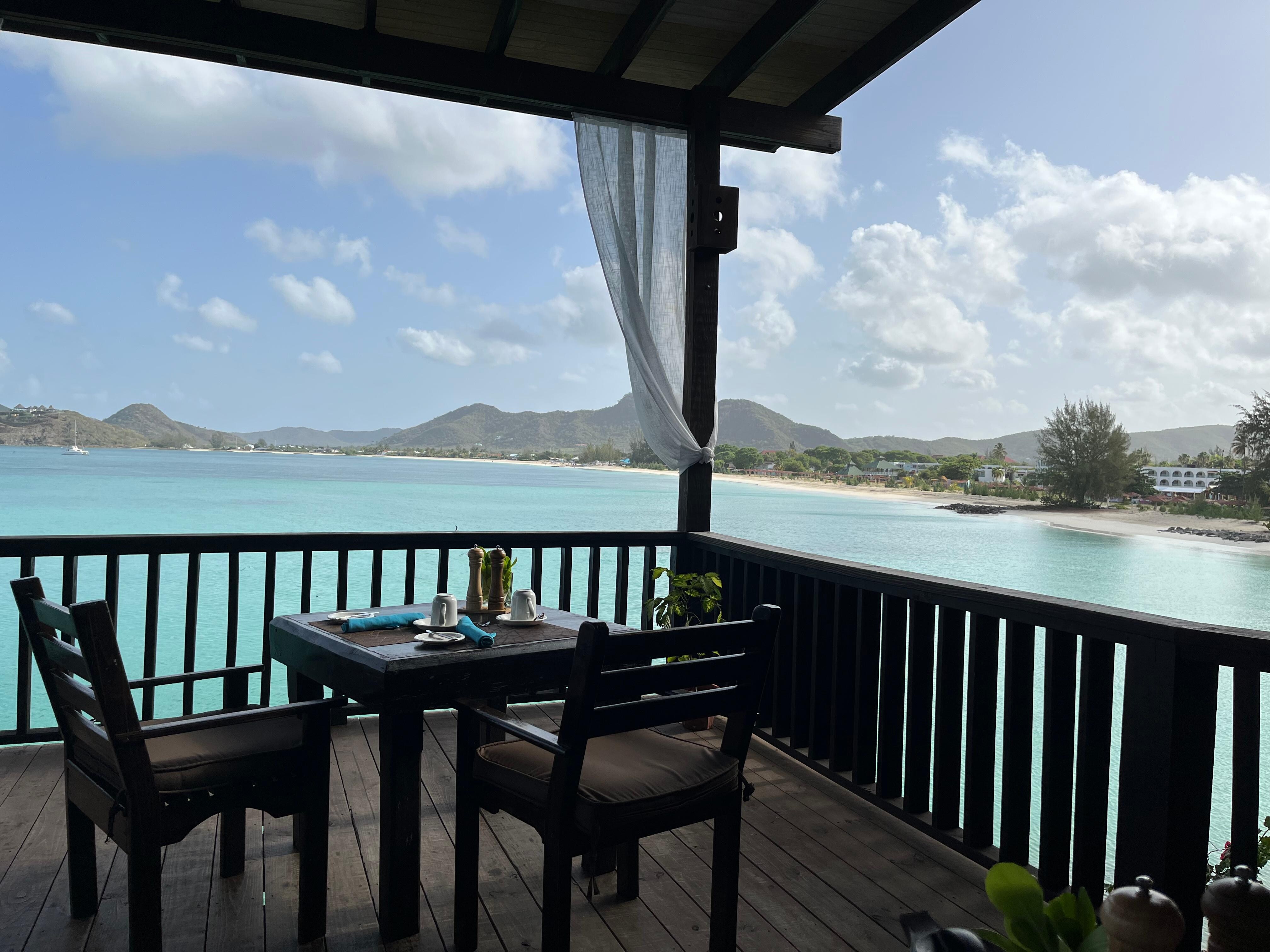View from breakfast