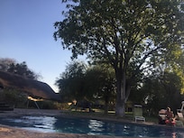 Pool area, is better thanbthis picture shows