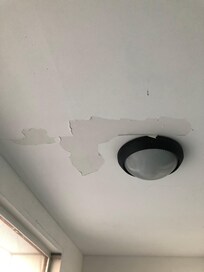 Ceiling needs some paint