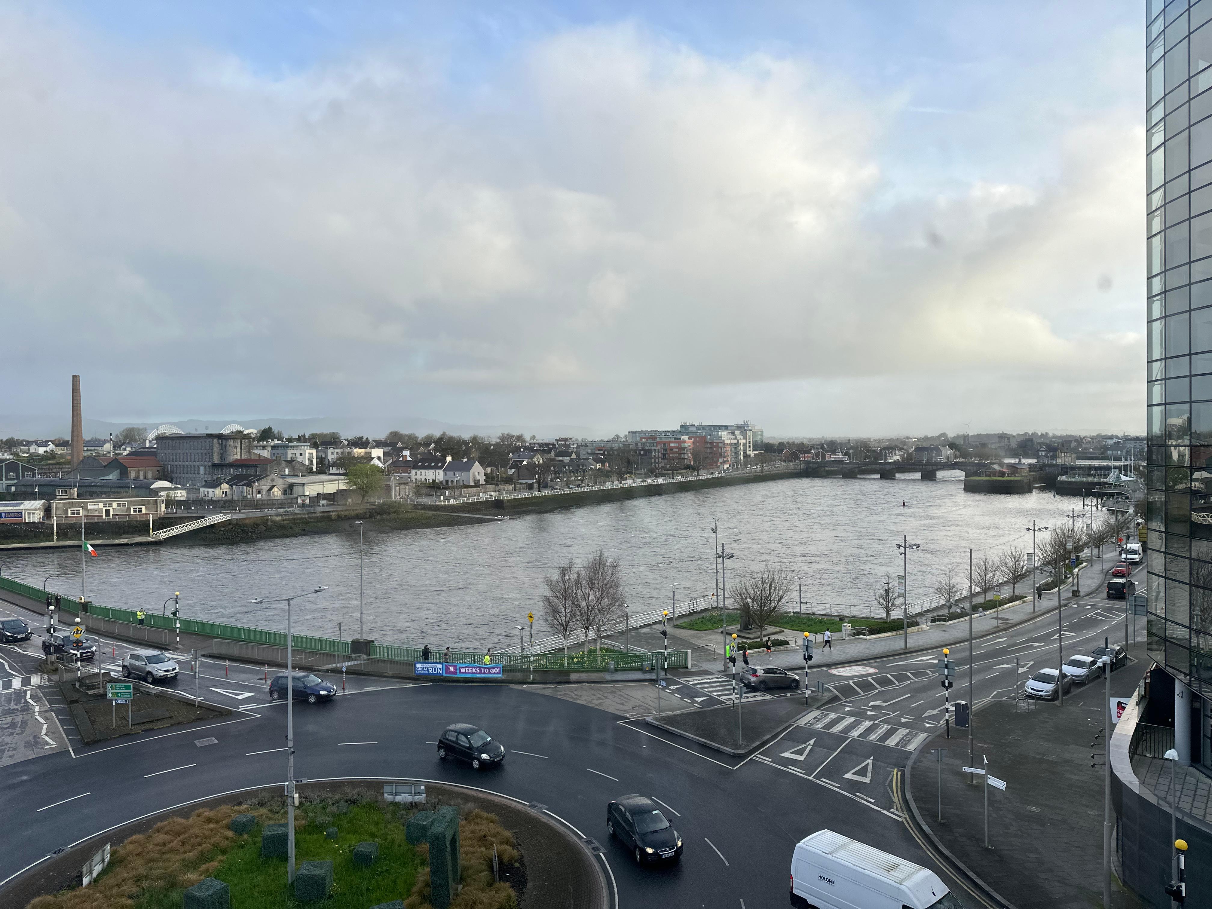 View of the Shannon from the room