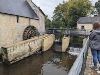 Beautiful Bayeux sites along the river