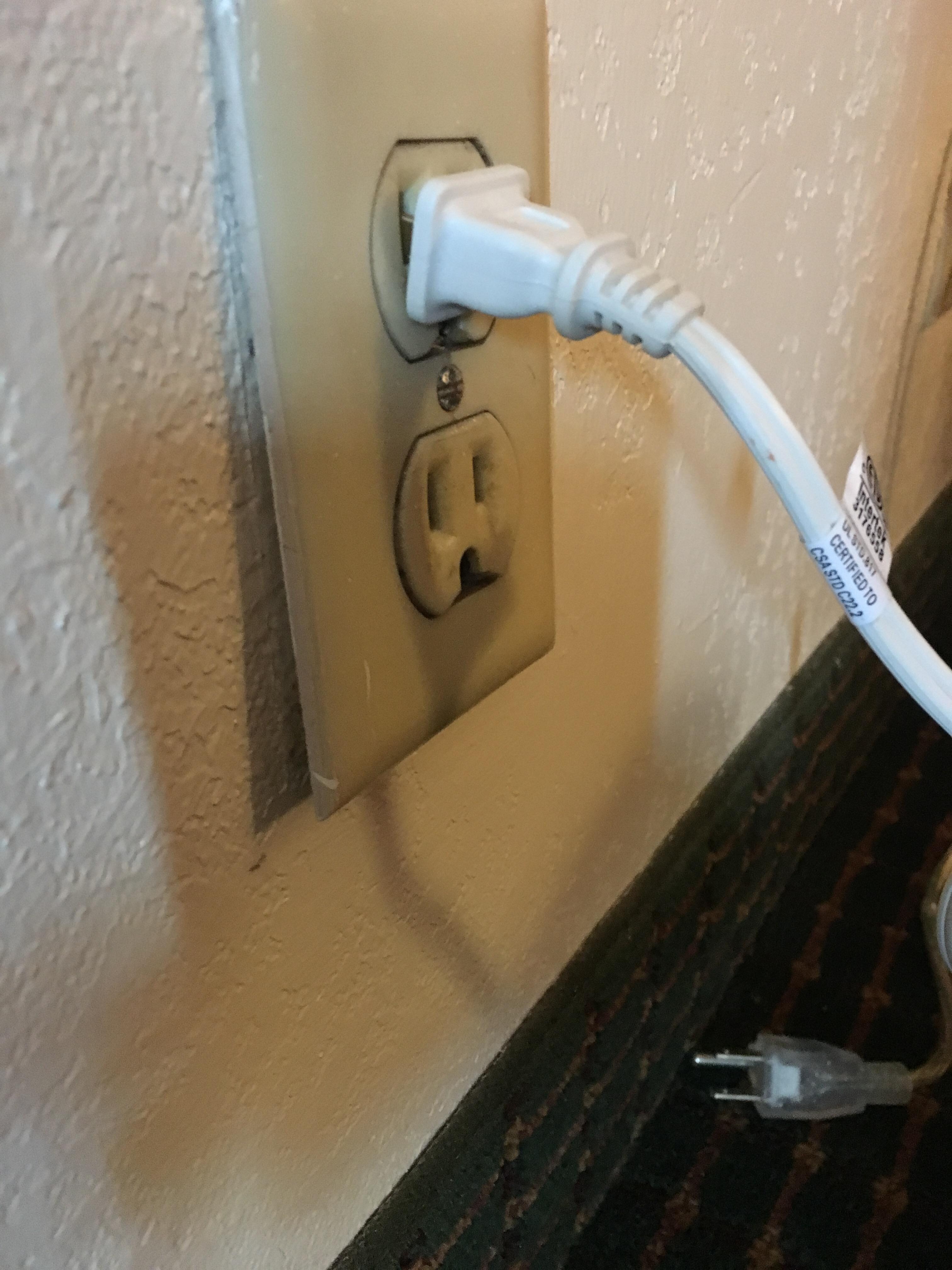 No working outlets