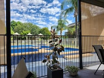 Pool area