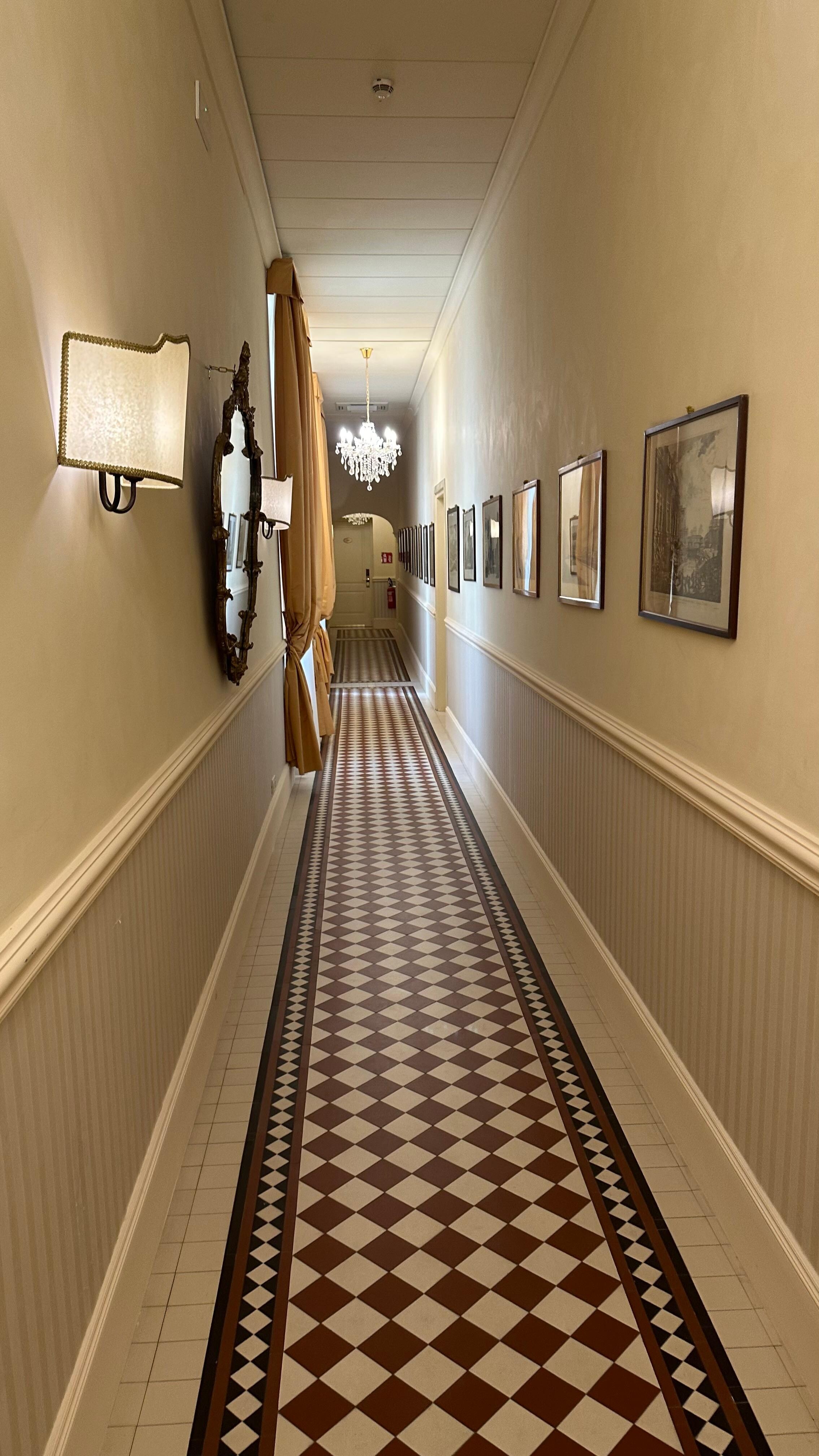 Hall de acesso aos quartos 