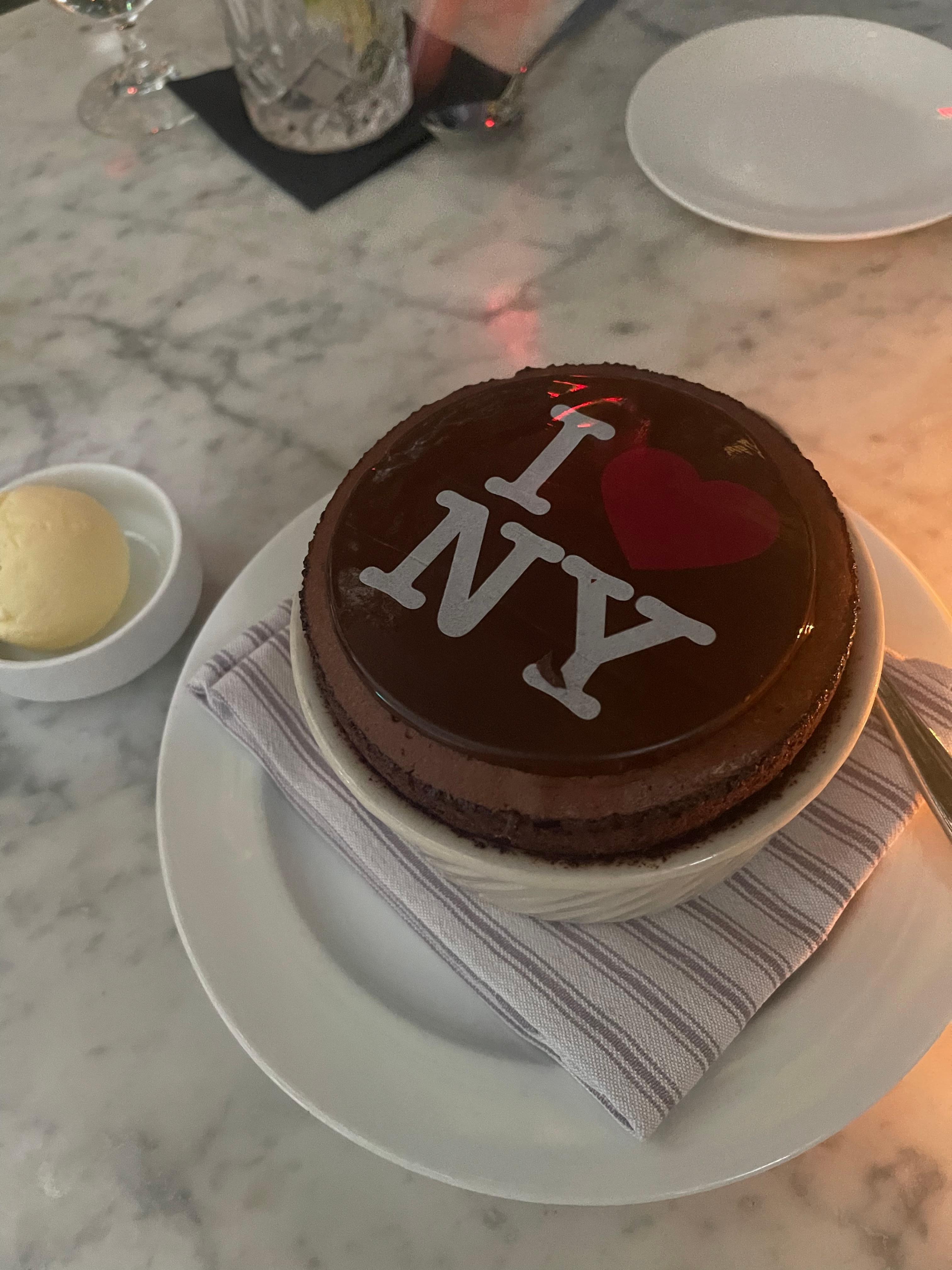 Make sure to order the soufflé at the Terrace