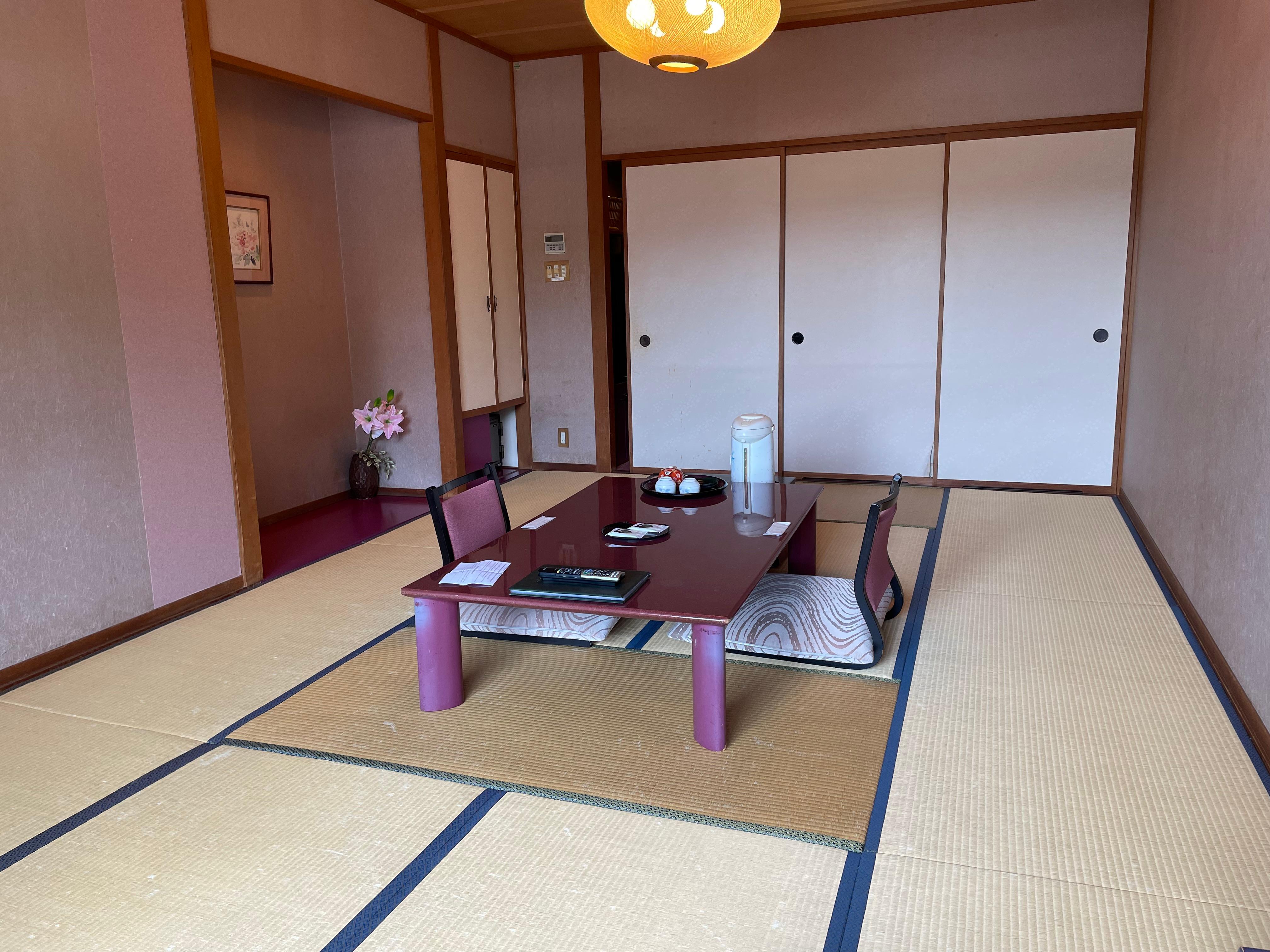 Nice ryokan experience, but old and dirty.