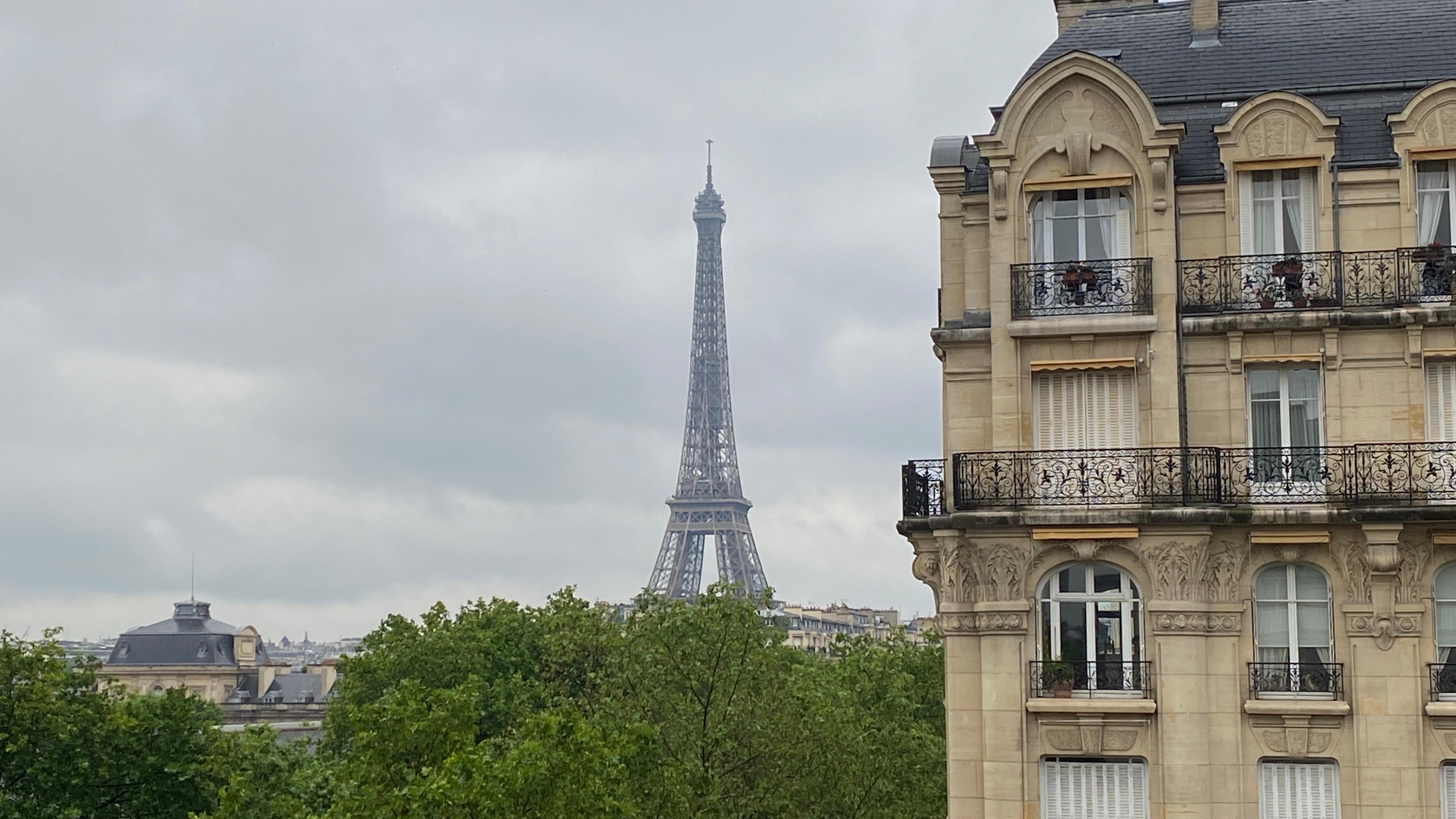 Notre vue sur la Tour Eiffel 