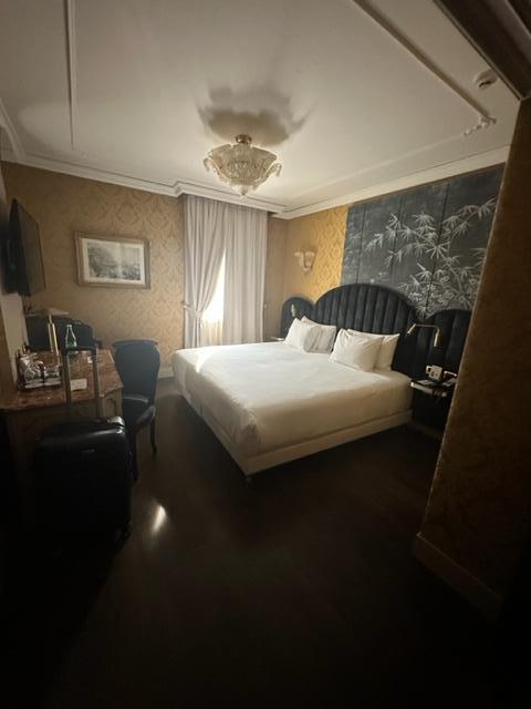 Our bedroom, Window overlooked the main canal.  