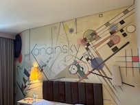 Parede da cama
Todos os quartos são temáticos