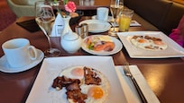 Reichhaltiges Frühstück mit großer Auswahl