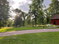 Utsikten utanför dörren.