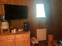 Coffee station with great fresh ground coffee