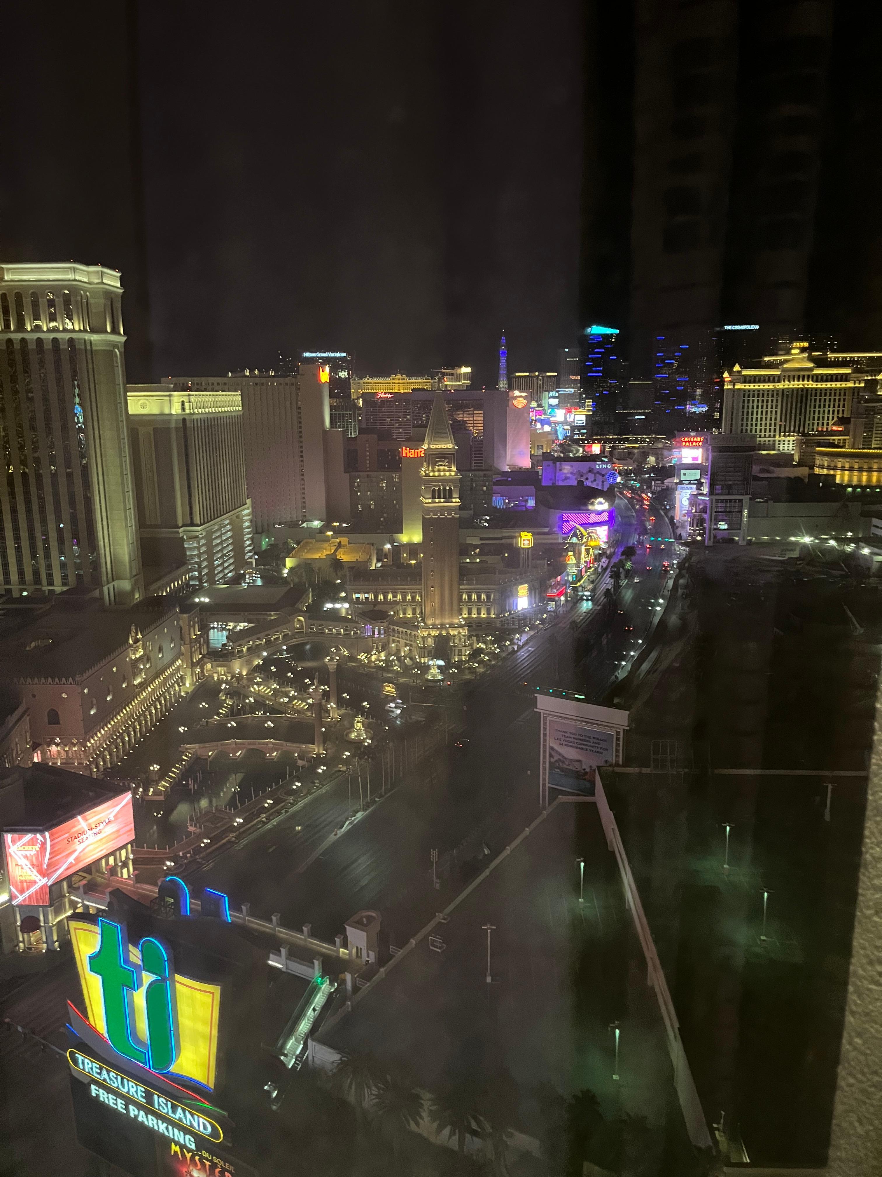 My view of Las Vegas Blvd.  