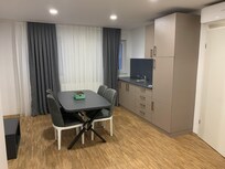 Küche und Essbereich