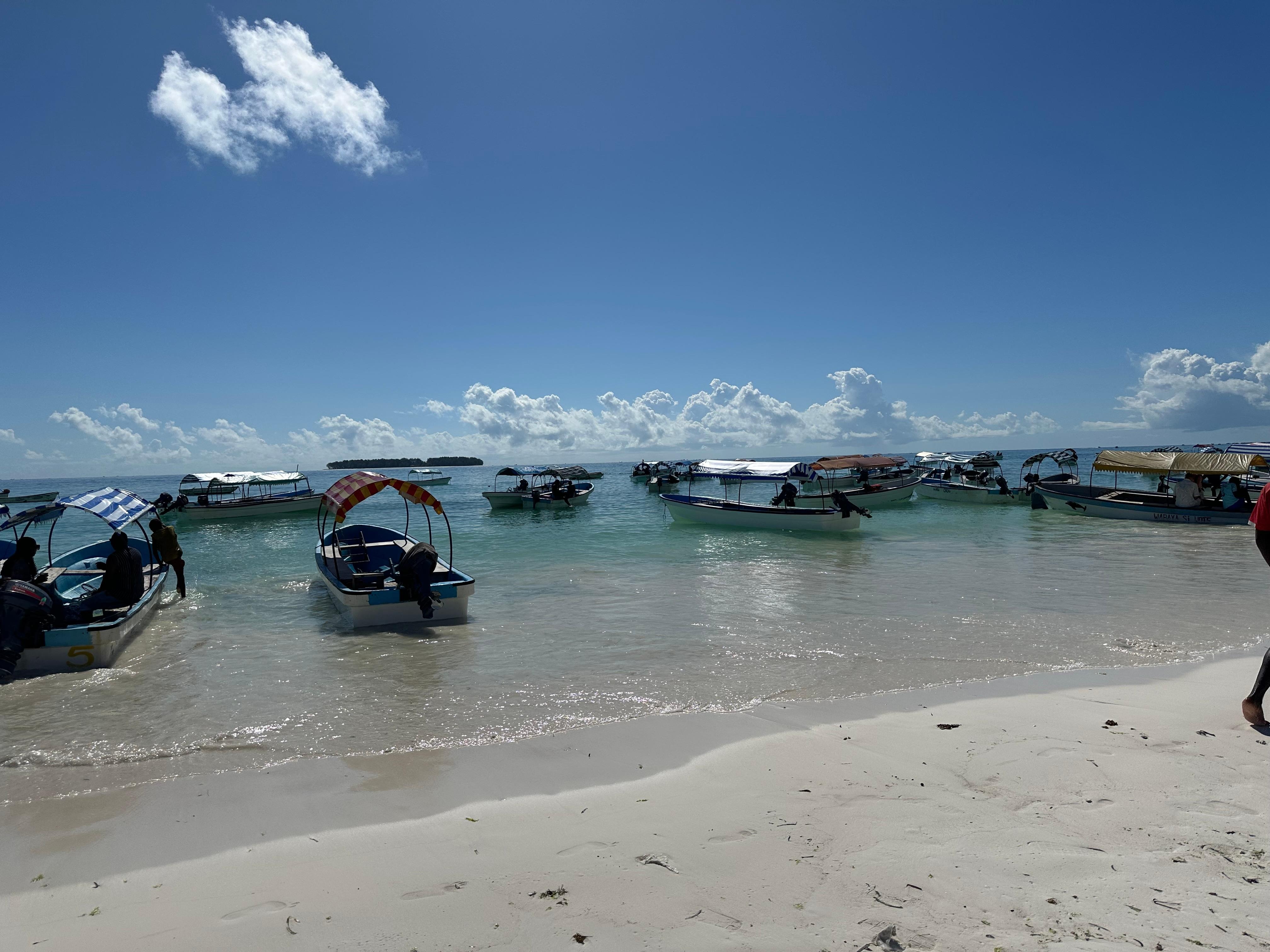 目の前のビーチ