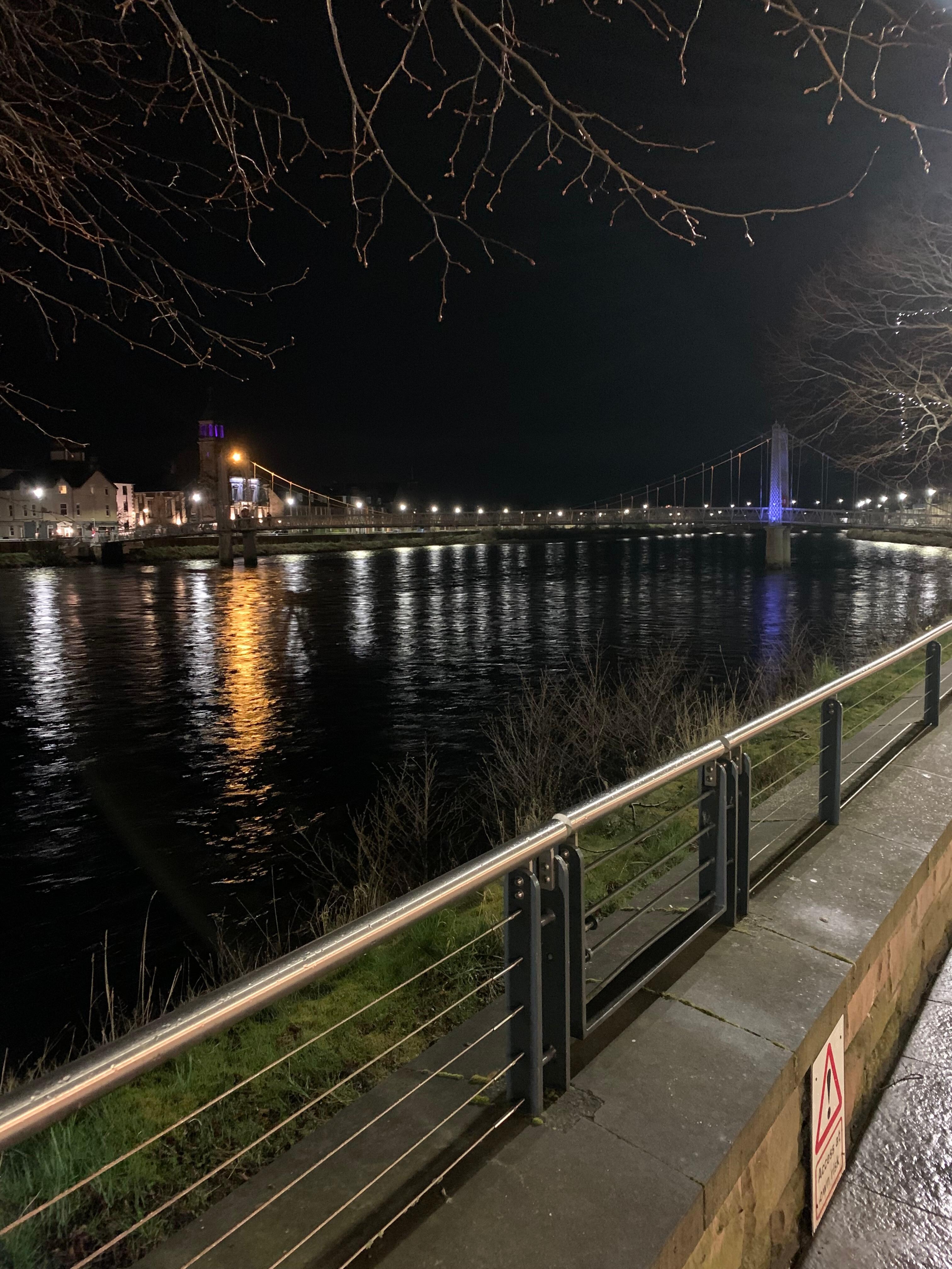 Not sure if this one counts. It’s the river ness in Inverness…I have no actual photos of Lossiemouth from this stay but I did make a TiK ToK looking out to sea last time I was there. 