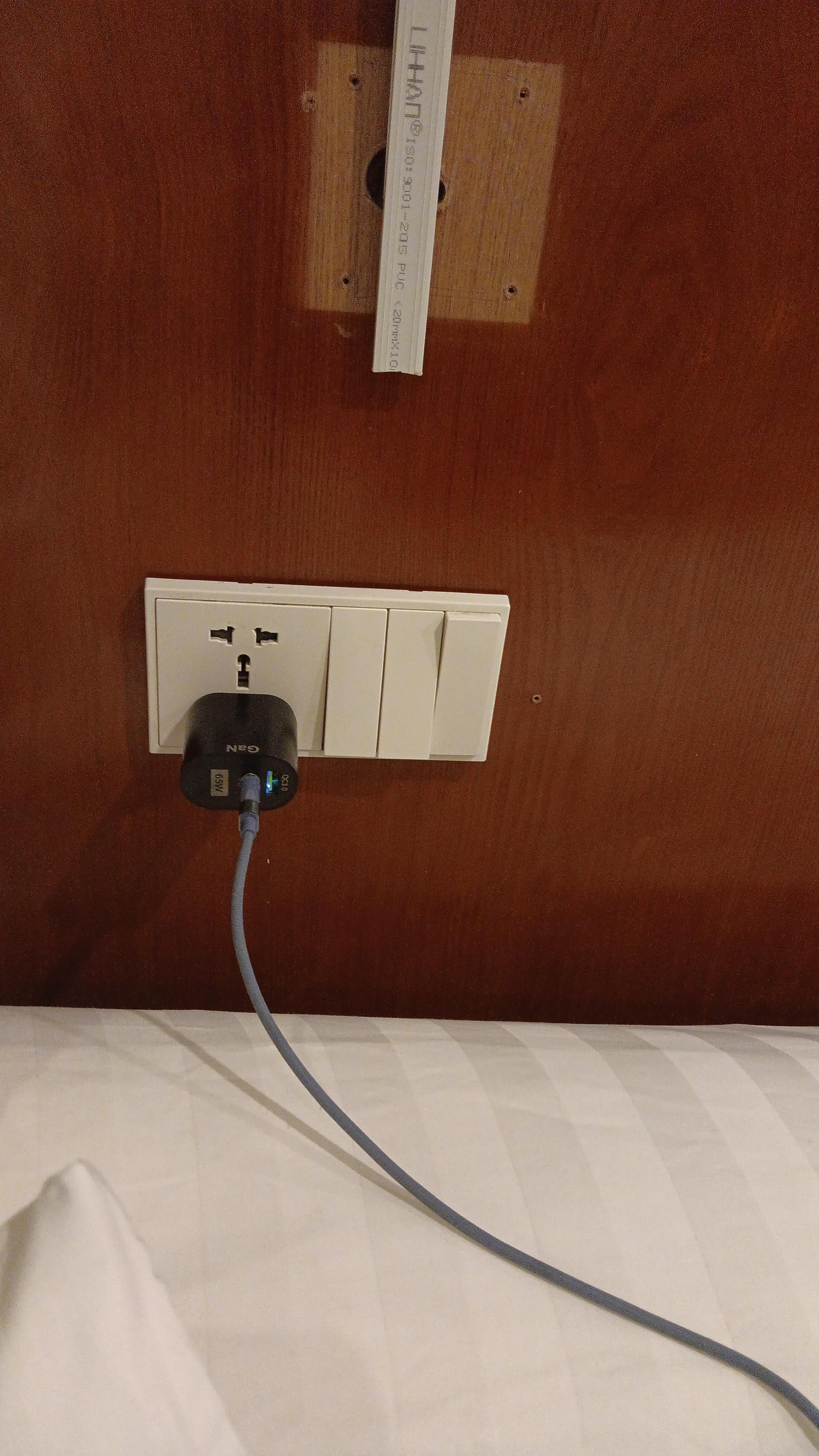 Electric plug is under your pillow???