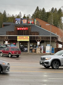 Across the street, love their firefighters.