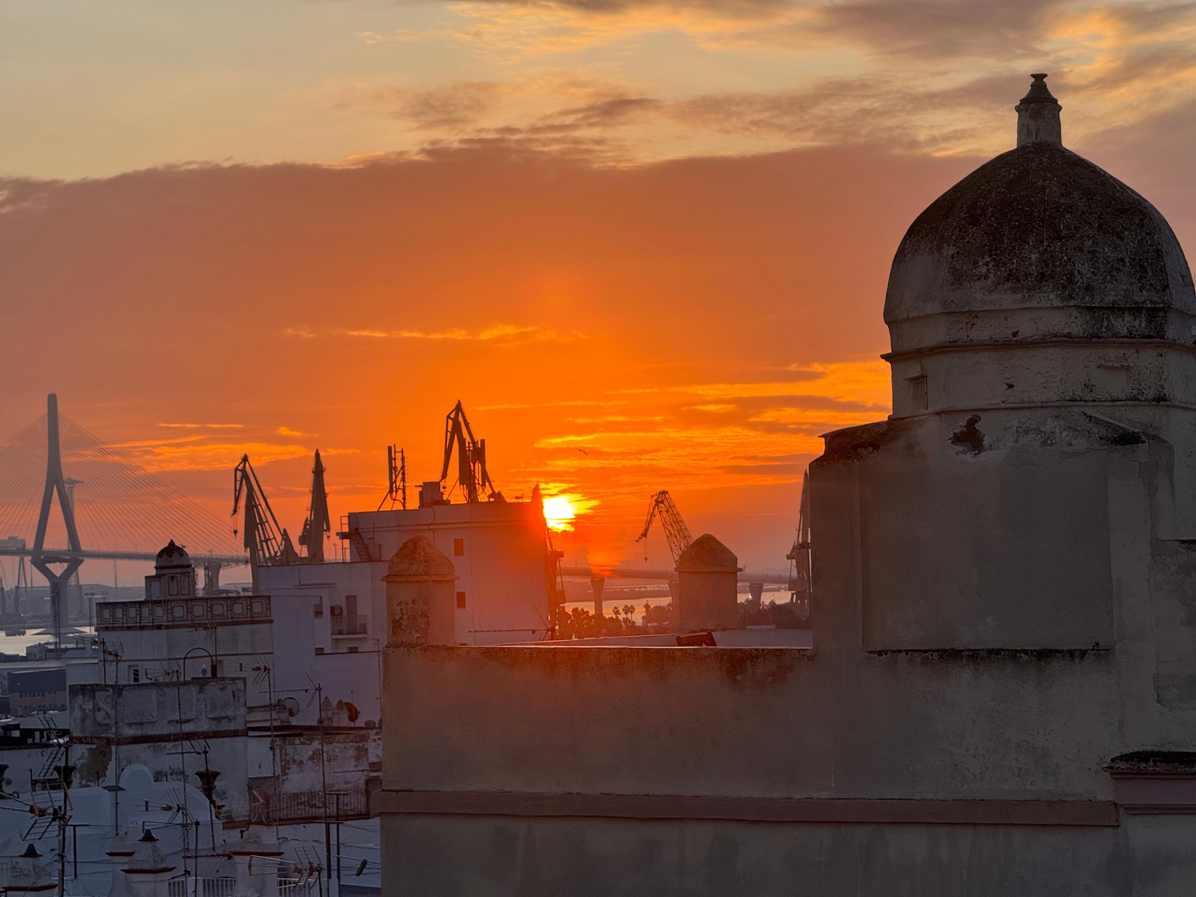 View from terrace 