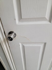 DOORS BROKEN OR KICKED IN