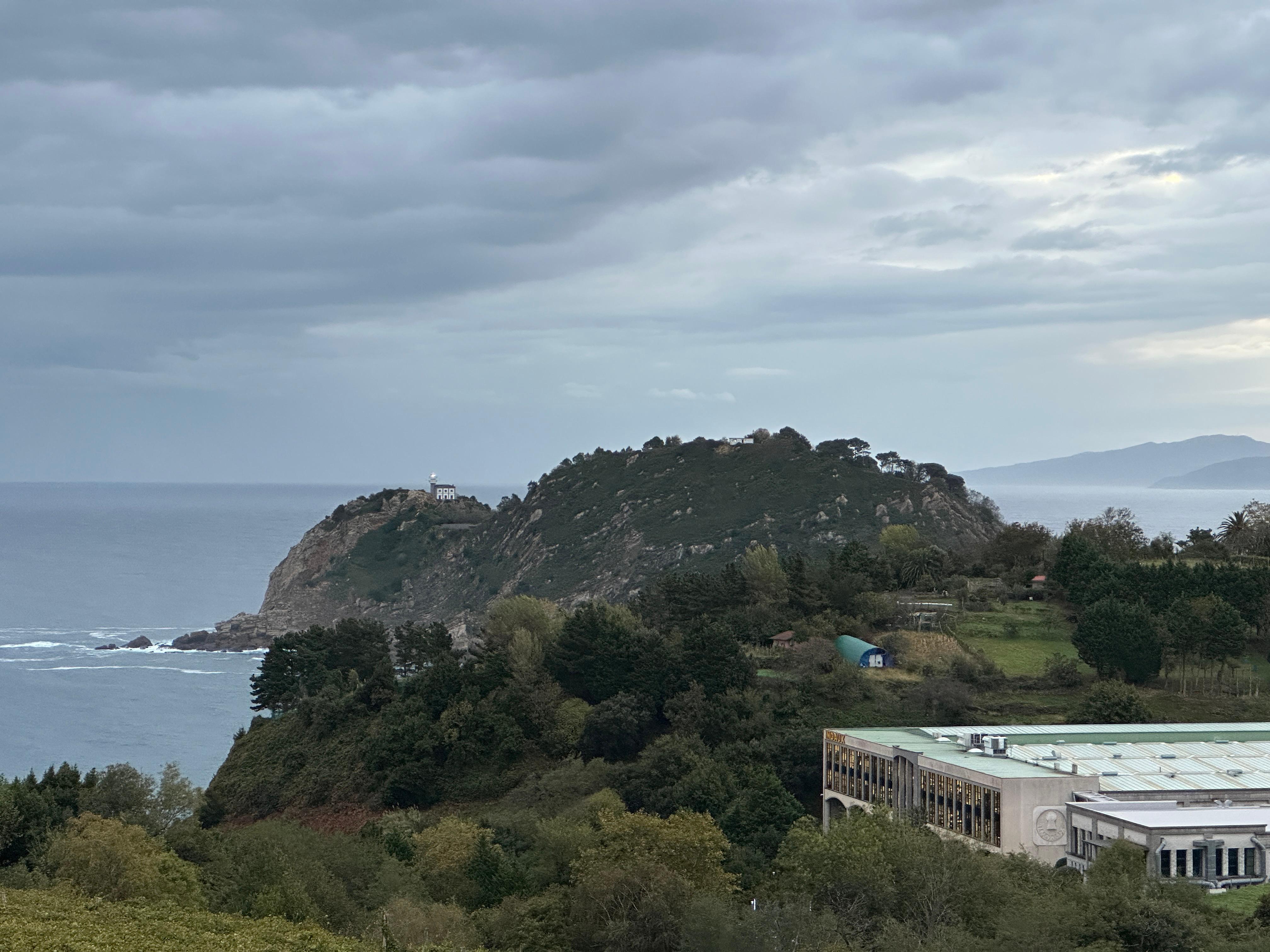 View from the room towards the sea