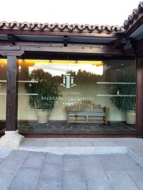 Entrada do hotel
